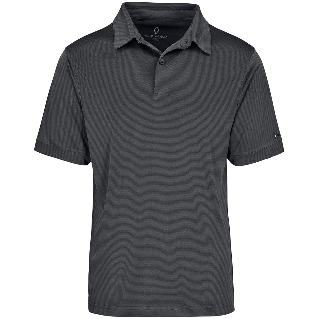 Mens Alex Varga Callidora Golf Shirt - Grey