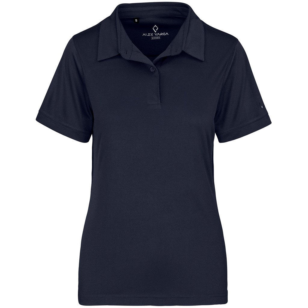 Ladies Alex Varga Callidora Golf Shirt - Navy