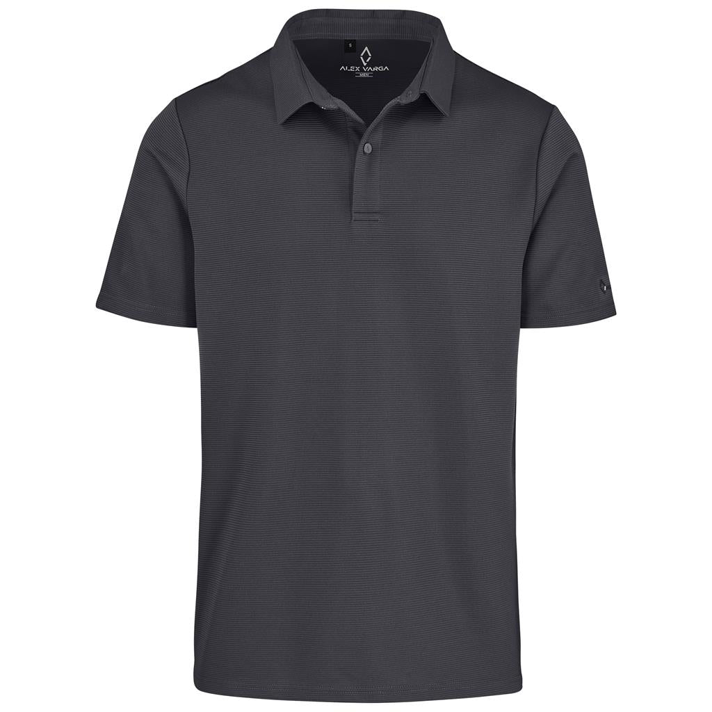 Mens Alex Varga Xenia Golf Shirt - Grey