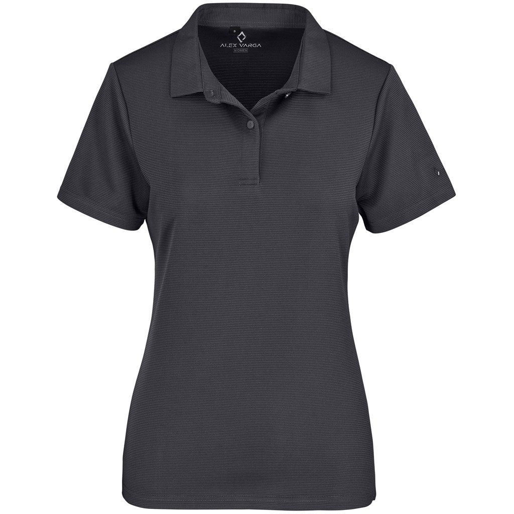Ladies Alex Varga Xenia Golf Shirt - Grey