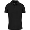 Mens Okiyo Tenyo Recycled Golf Shirt - Black