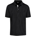 Mens Motif Golf Shirt - Black