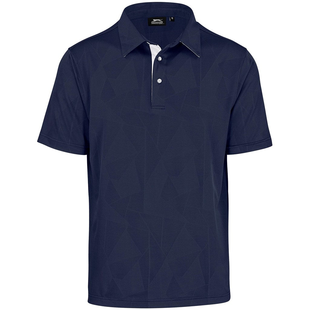 Mens Motif Golf Shirt - Navy