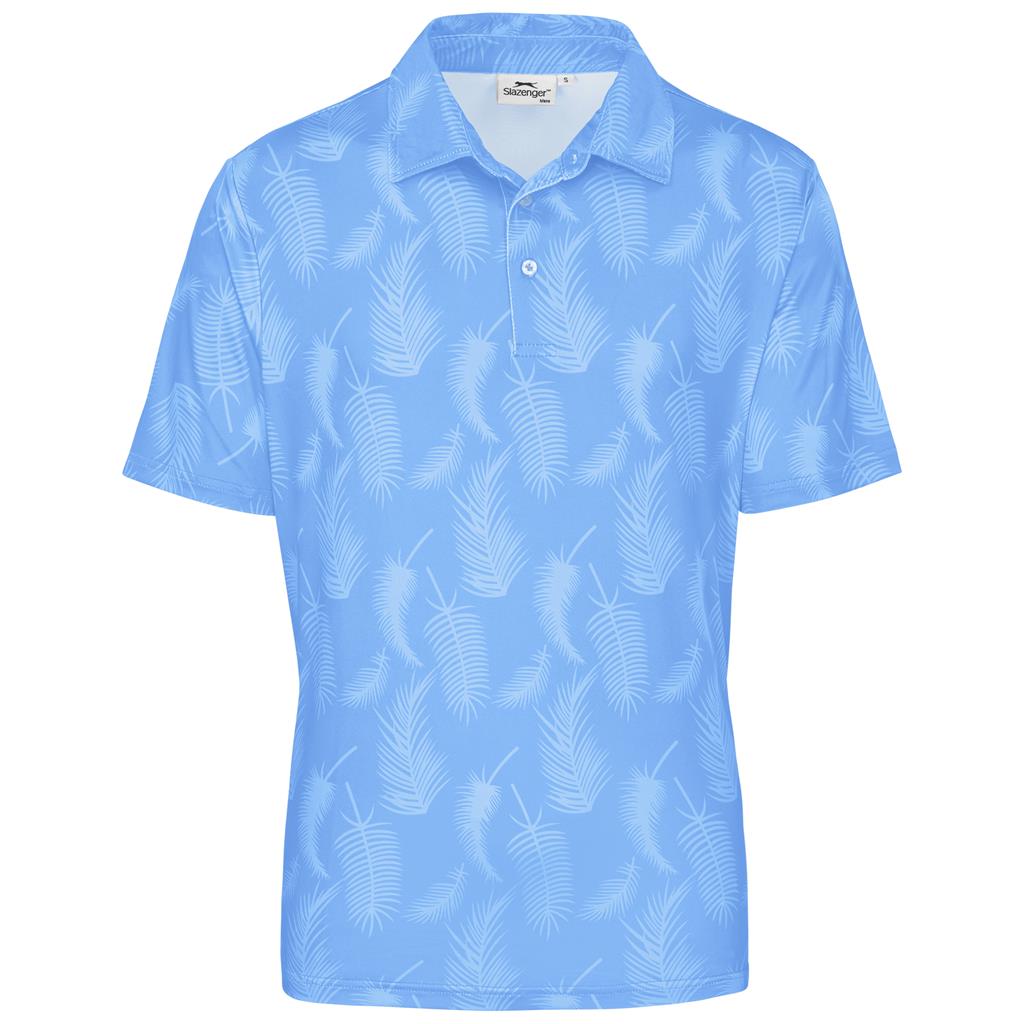 Mens Slazenger Monterey Golf Shirt - Light Blue