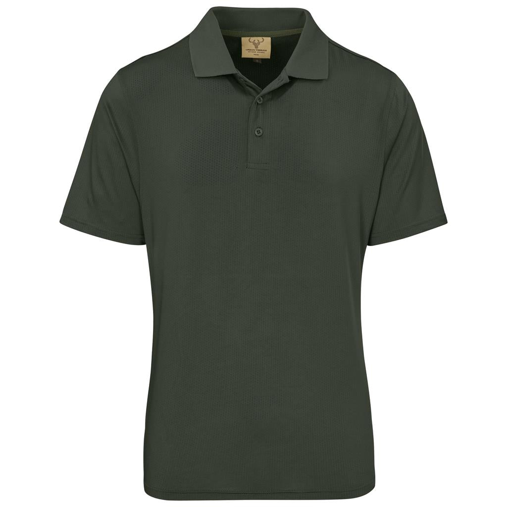 Mens Letaba Golf Shirt - Olive