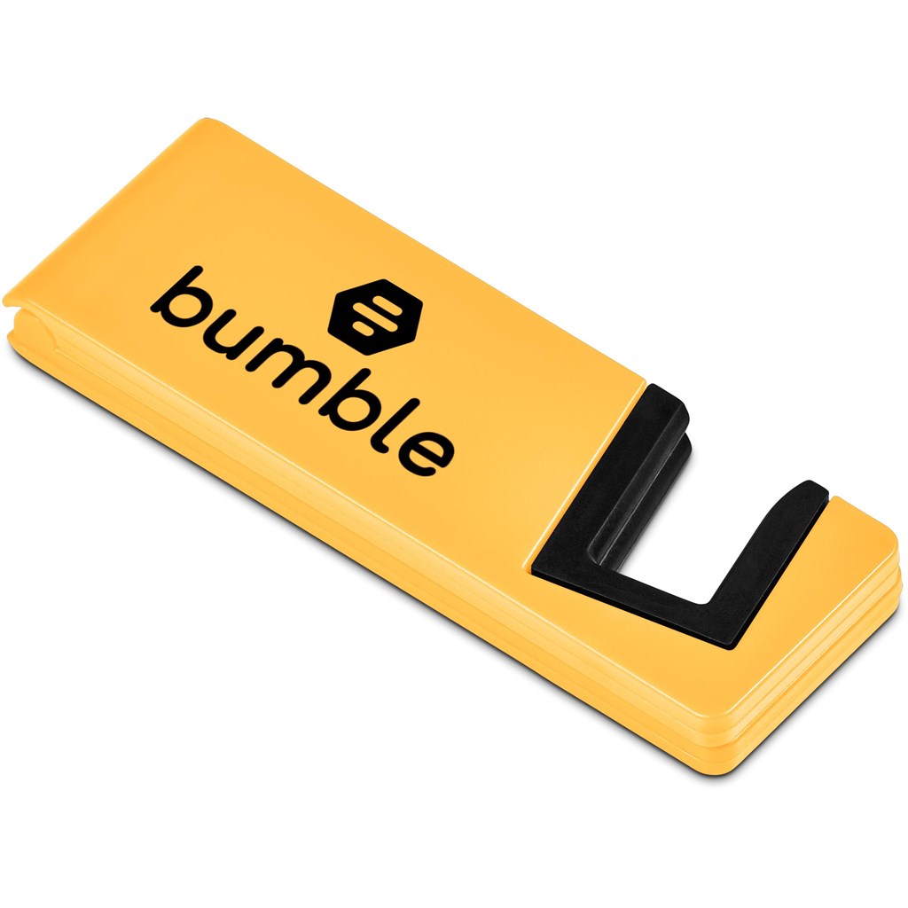 Altitude Kwami Recycled Plastic Phone Stand - Yellow