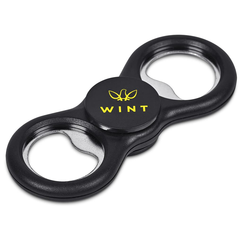 Altitude Whirly Spinner Bottle Opener - Black