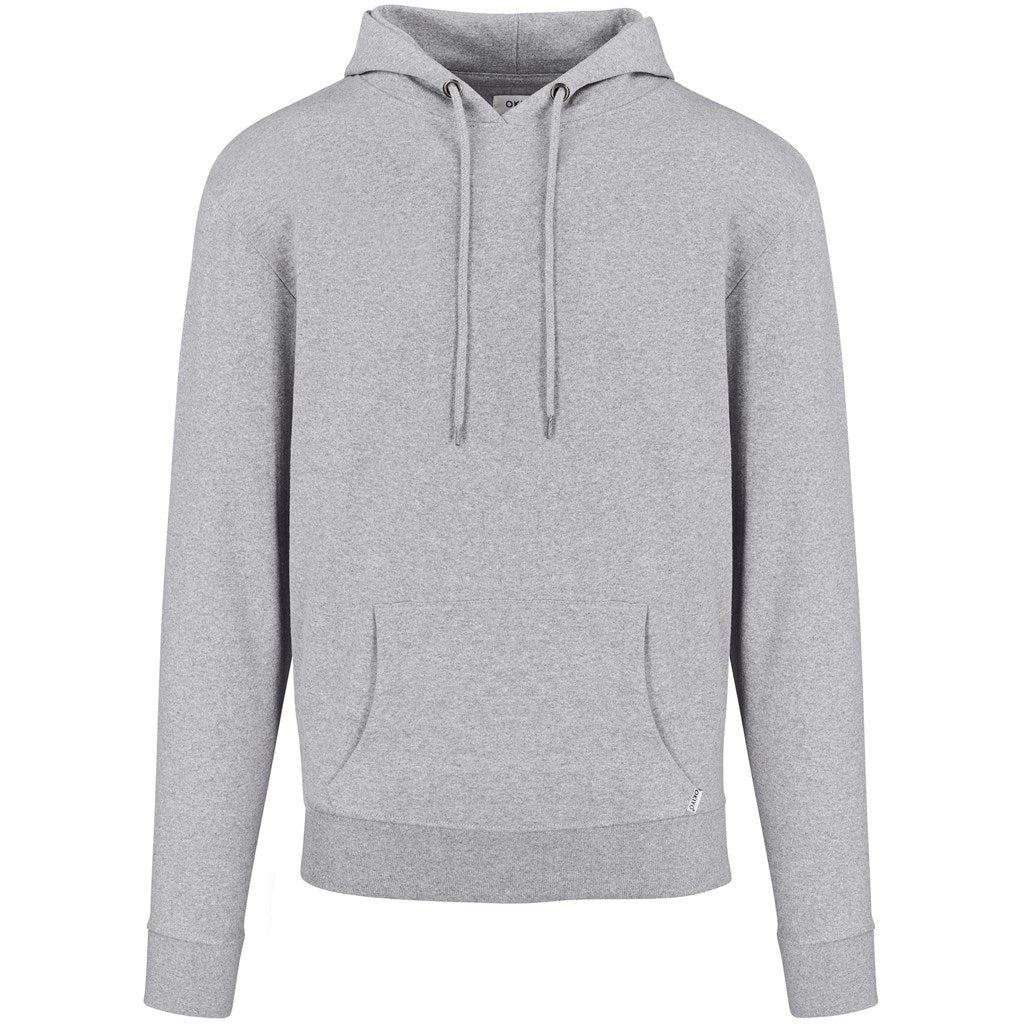 Mens Okiyo Kaizen Recycled Hooded Sweater - Grey