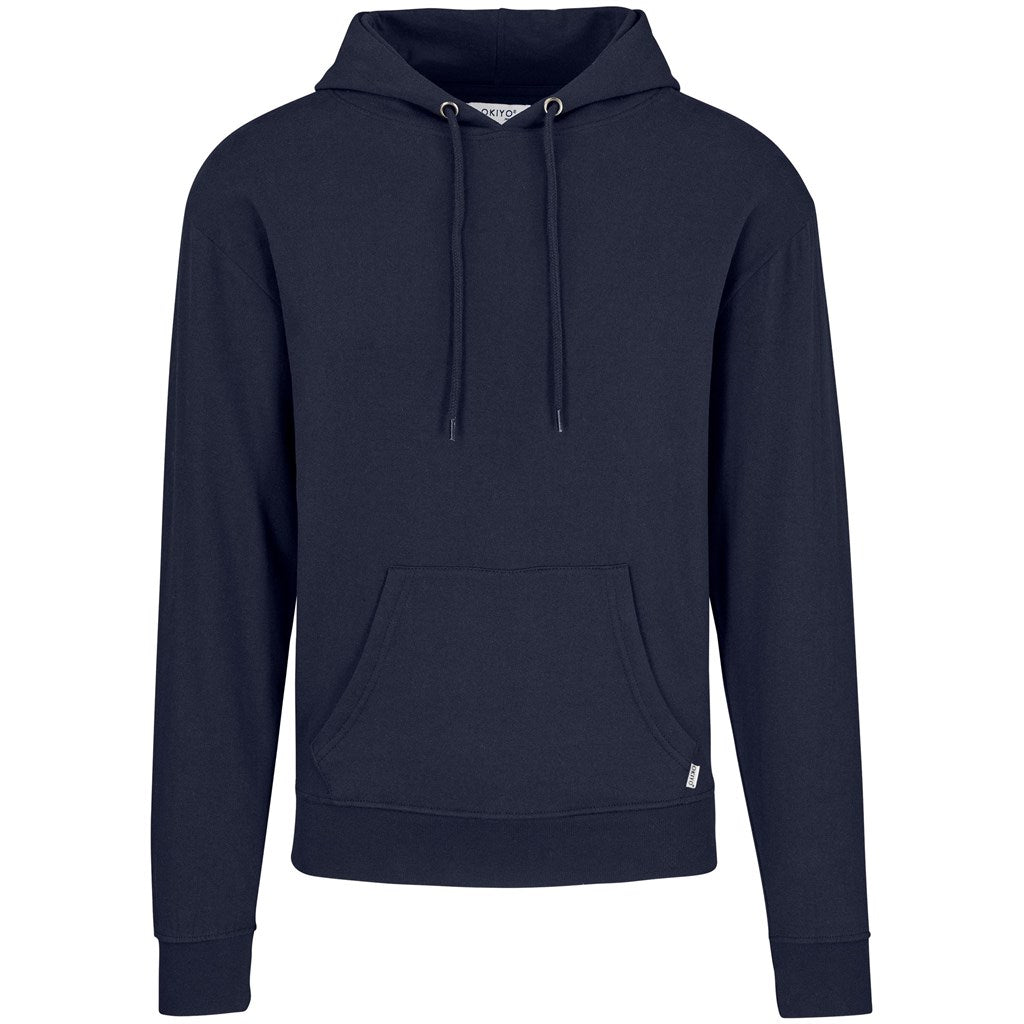 Mens Okiyo Kaizen Recycled Hooded Sweater - Navy