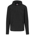 Mens Dawson Polar Fleece Hooded Sweater - Black
