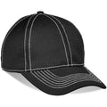 Augusta Fitted Cap - 6 Panel - Black
