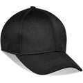Ace Fitted Cap - 6 Panel - Black