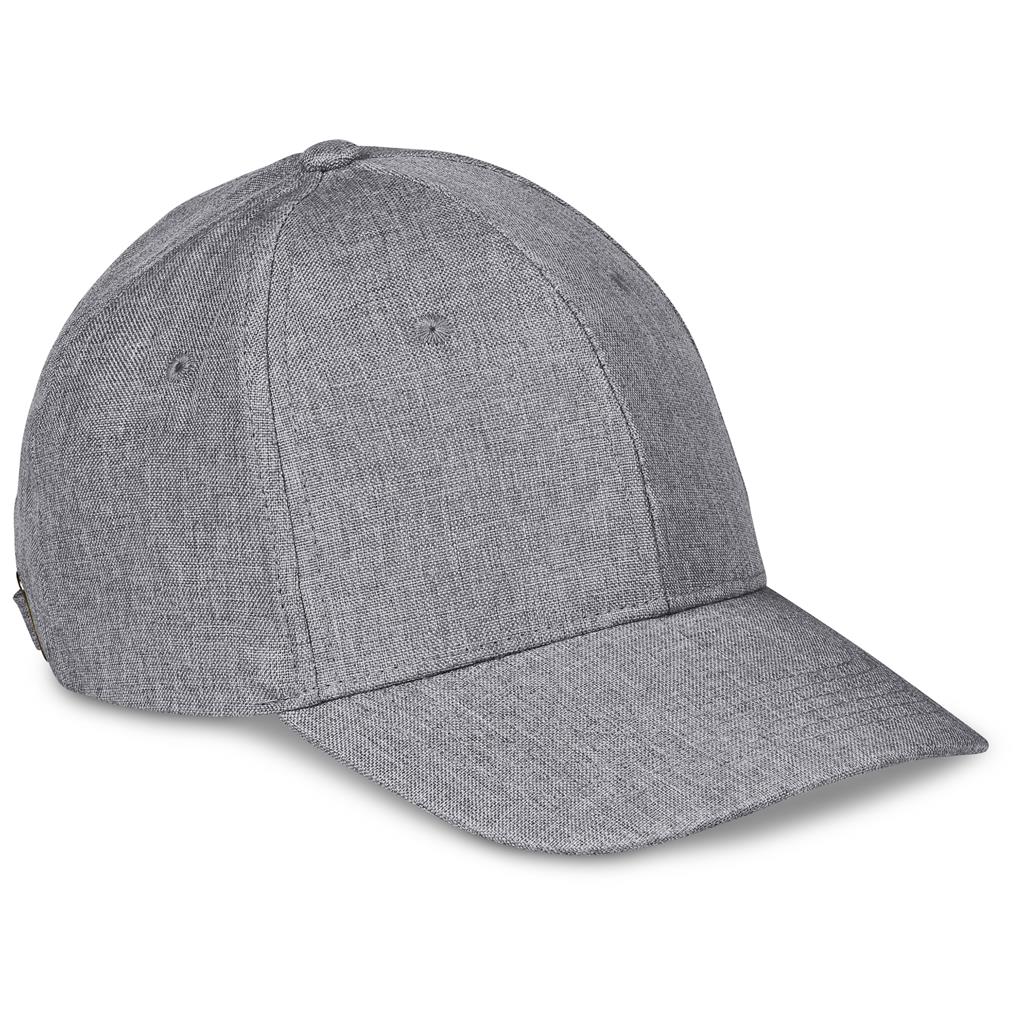 Austin Linen Cap - 6 Panel - Grey