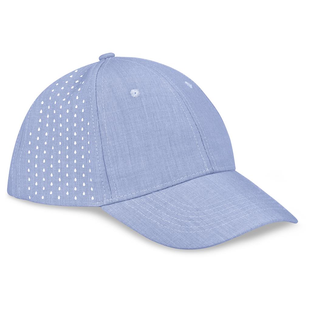 Fusion Laser Cap - 6 Panel - Blue