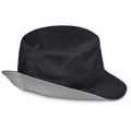 Urban Reversible Bucket Hat - Black Grey