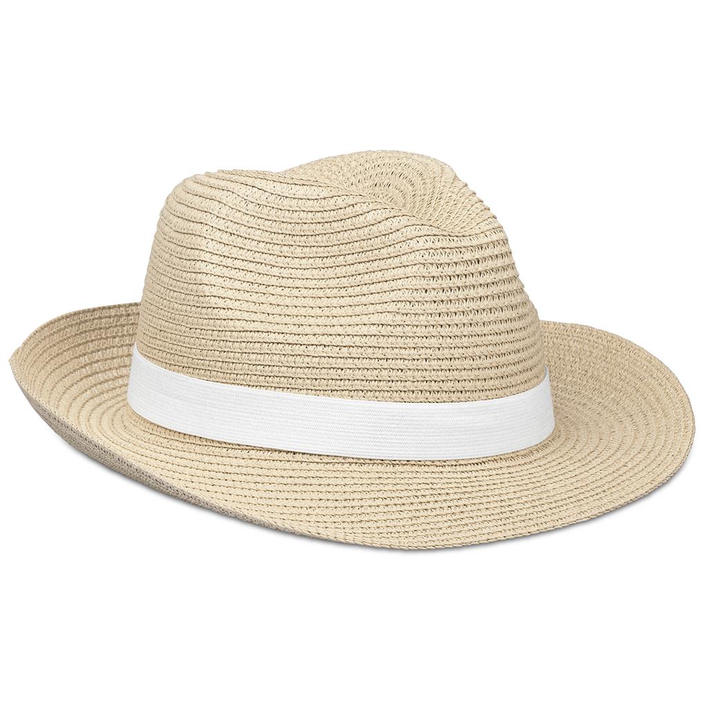 Bruno Fedora Hat - Stone