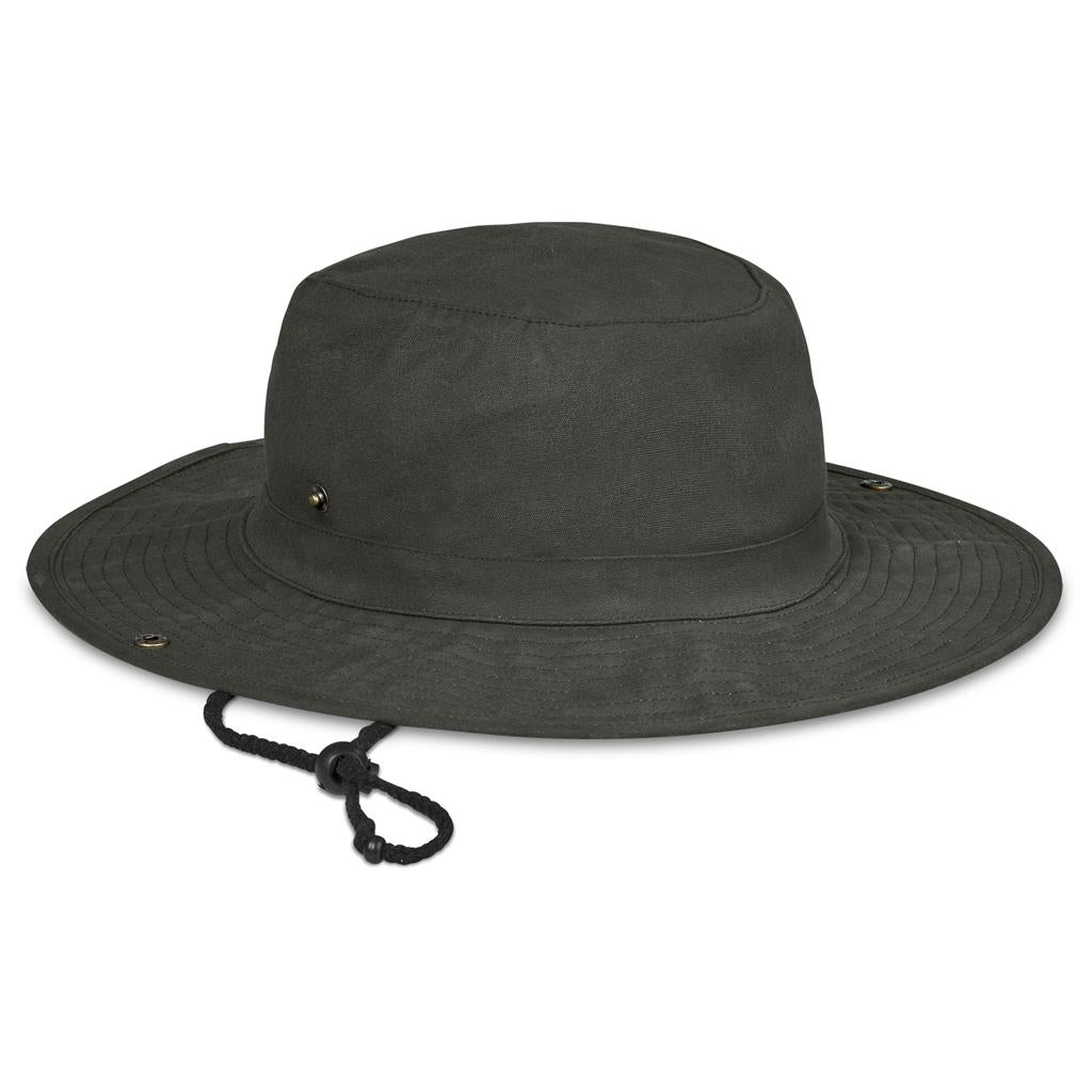 Somabula Oilskin Hat - Olive
