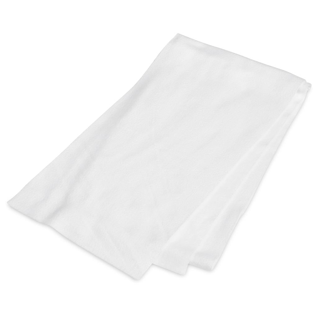 Hoppla Snuggle Polar Fleece Scarf - Double-Sided Branding