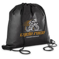 Altitude Whitefield Non-Woven Drawstring Bag - Black