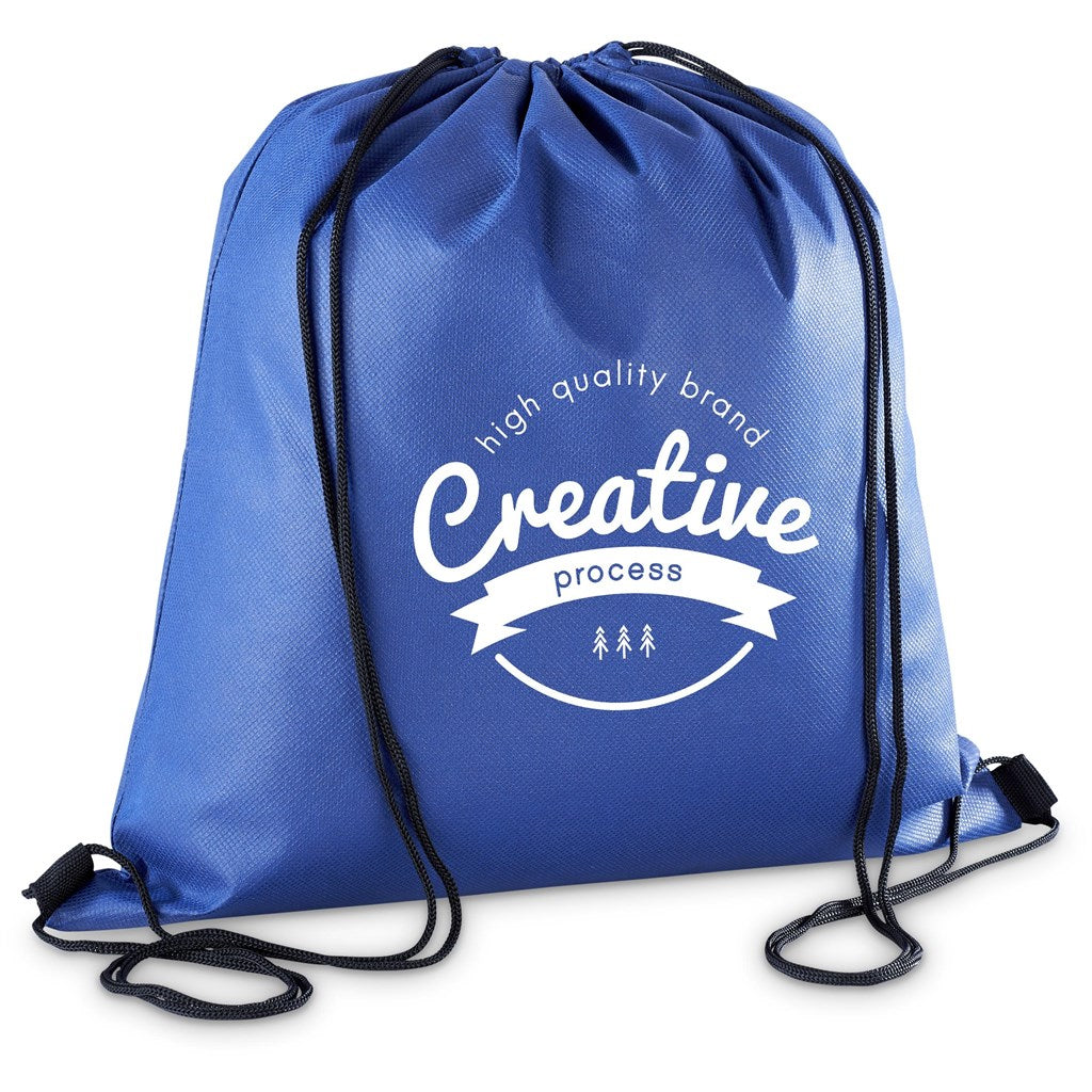 Altitude Whitefield Non-Woven Drawstring Bag - Blue