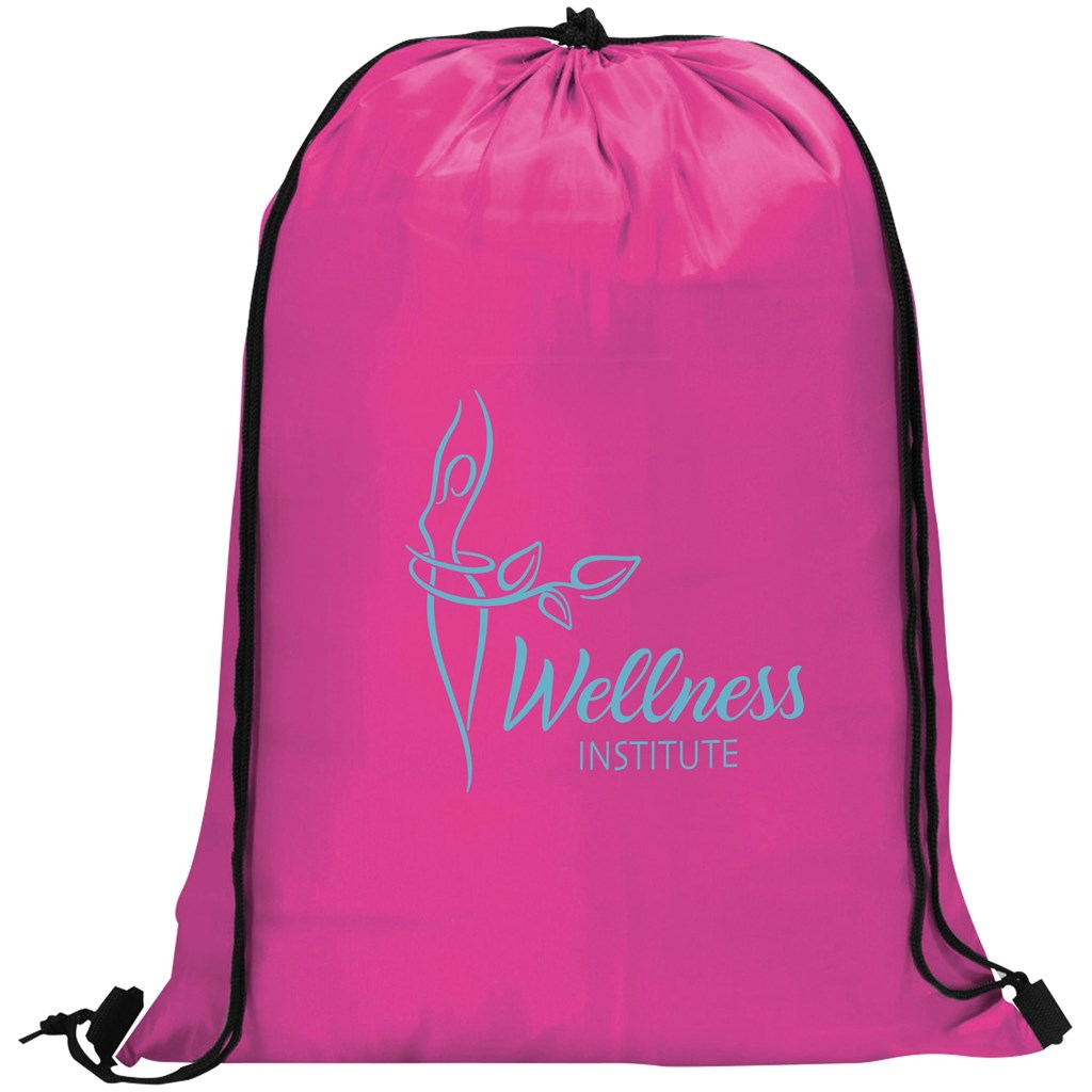 Altitude Daily 190T Drawstring Bag - Pink