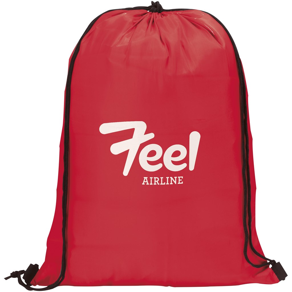 Altitude Daily 190T Drawstring Bag - Red
