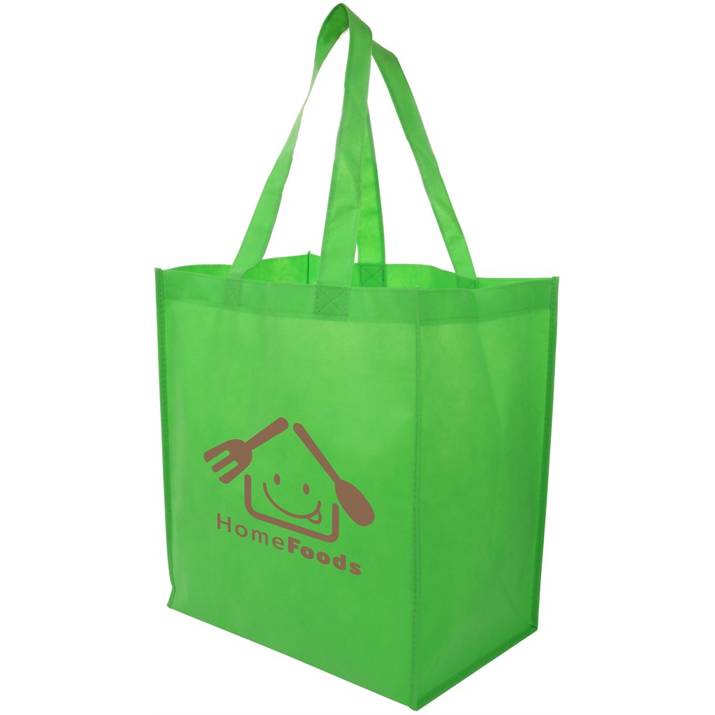 Altitude Shuttle Non-Woven Shopper - Lime