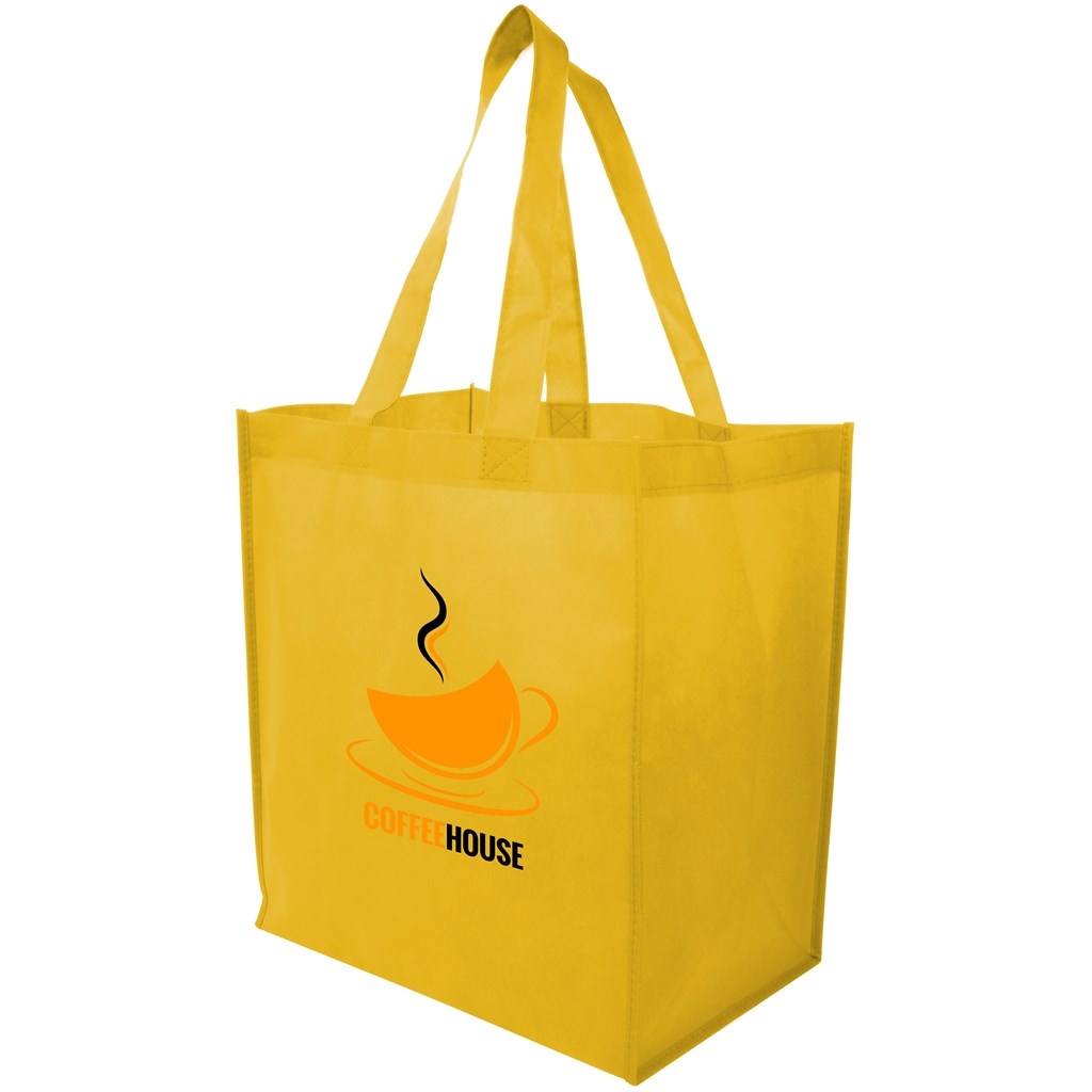 Altitude Shuttle Non-Woven Shopper - Yellow