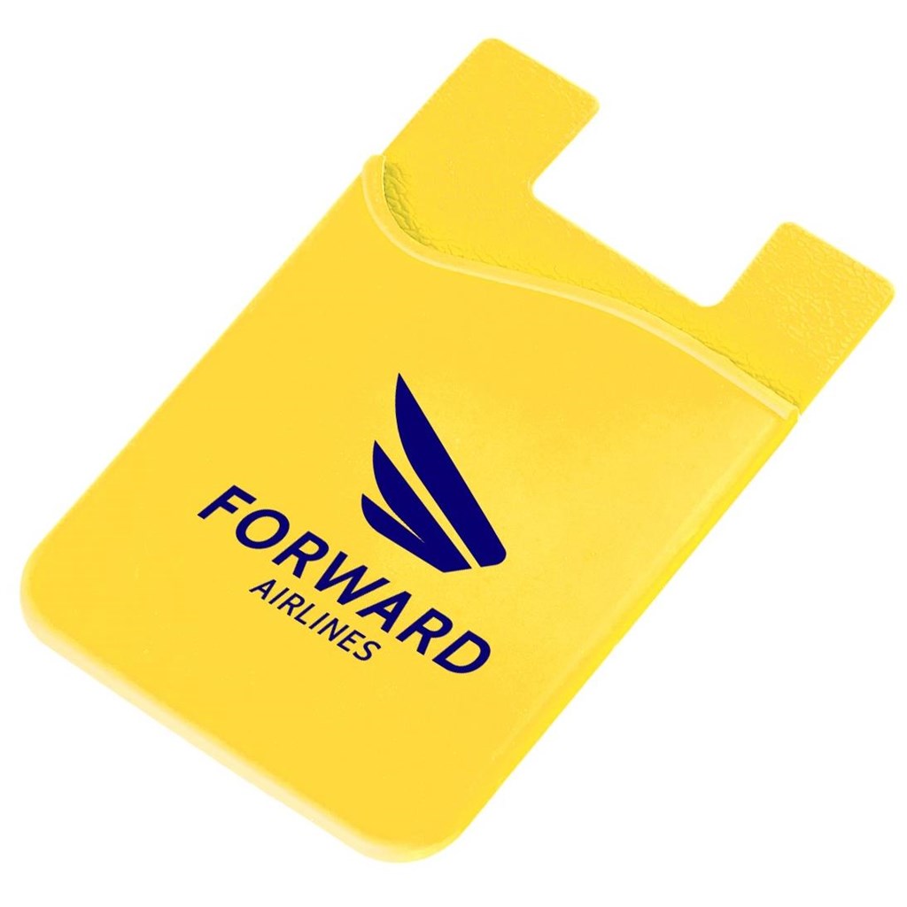 Altitude Razzle Dazzle Phone Card Holder - Yellow
