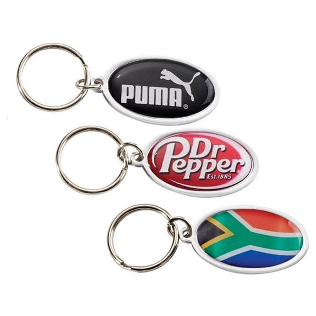 Altitude The Oval Dome Keyholder - Silver