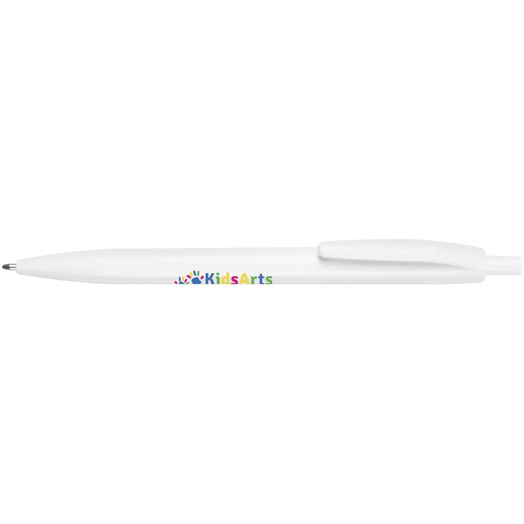 Altitude Chico Ball Pen - Solid White