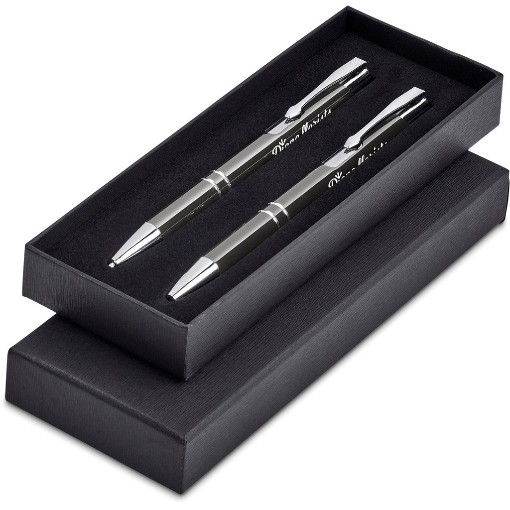 Altitude Armada Ball Pen & Pencil Set - Gun Metal