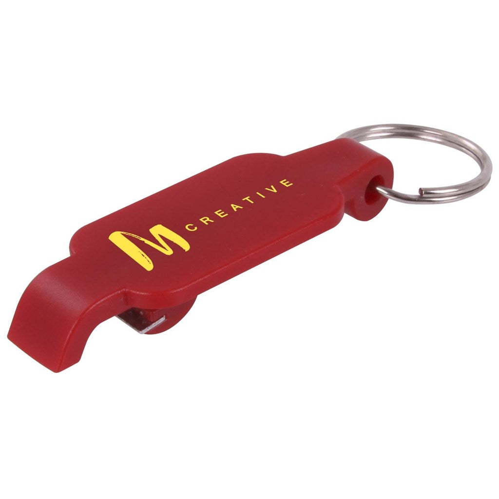 Altitude Pop Bottle Opener Keyholder - Red