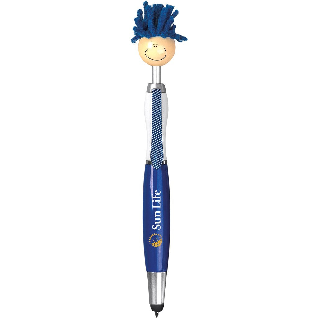 Altitude Moptopper Stylus Ball Pen & Screen Cleaner - Blue