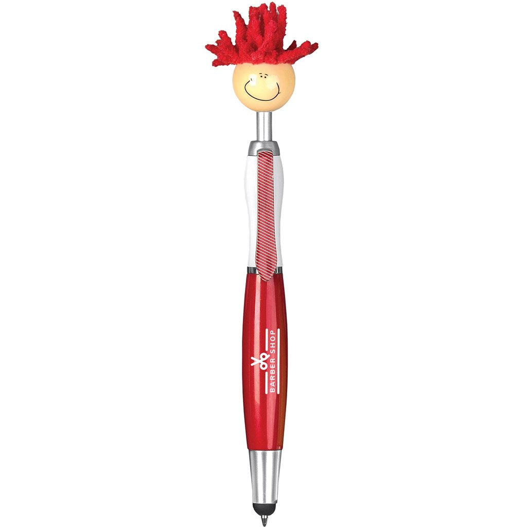 Altitude Moptopper Stylus Ball Pen & Screen Cleaner - Red