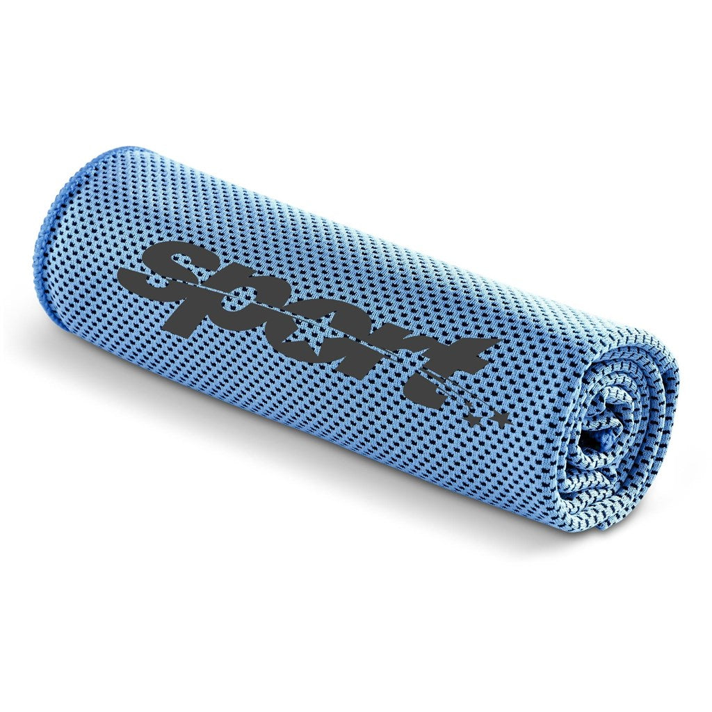 Altitude Chill Cooling Sports Towel - Cyan