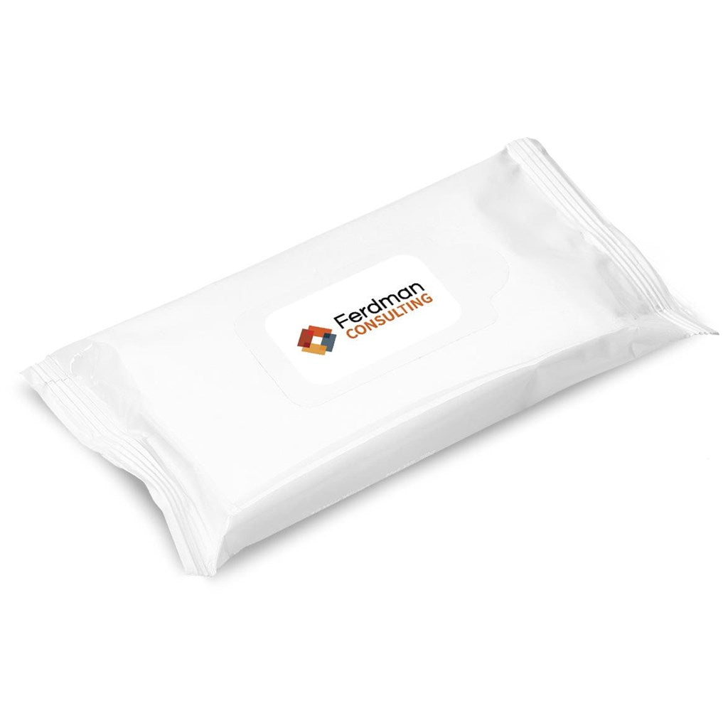 Altitude Go-Bac Wet Wipes - 10 sheets - Solid White