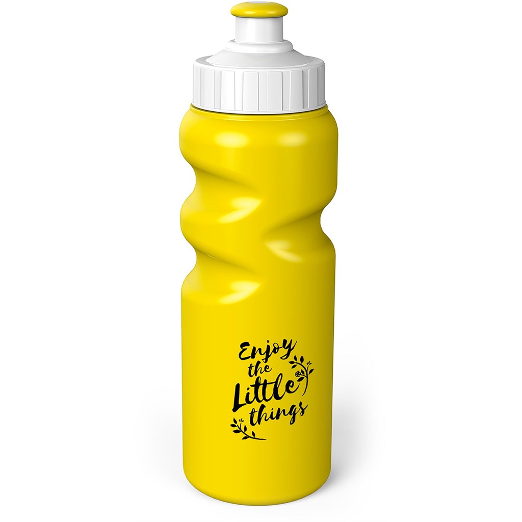 Altitude Baltic Plastic Water Bottle - 330ml - Yellow