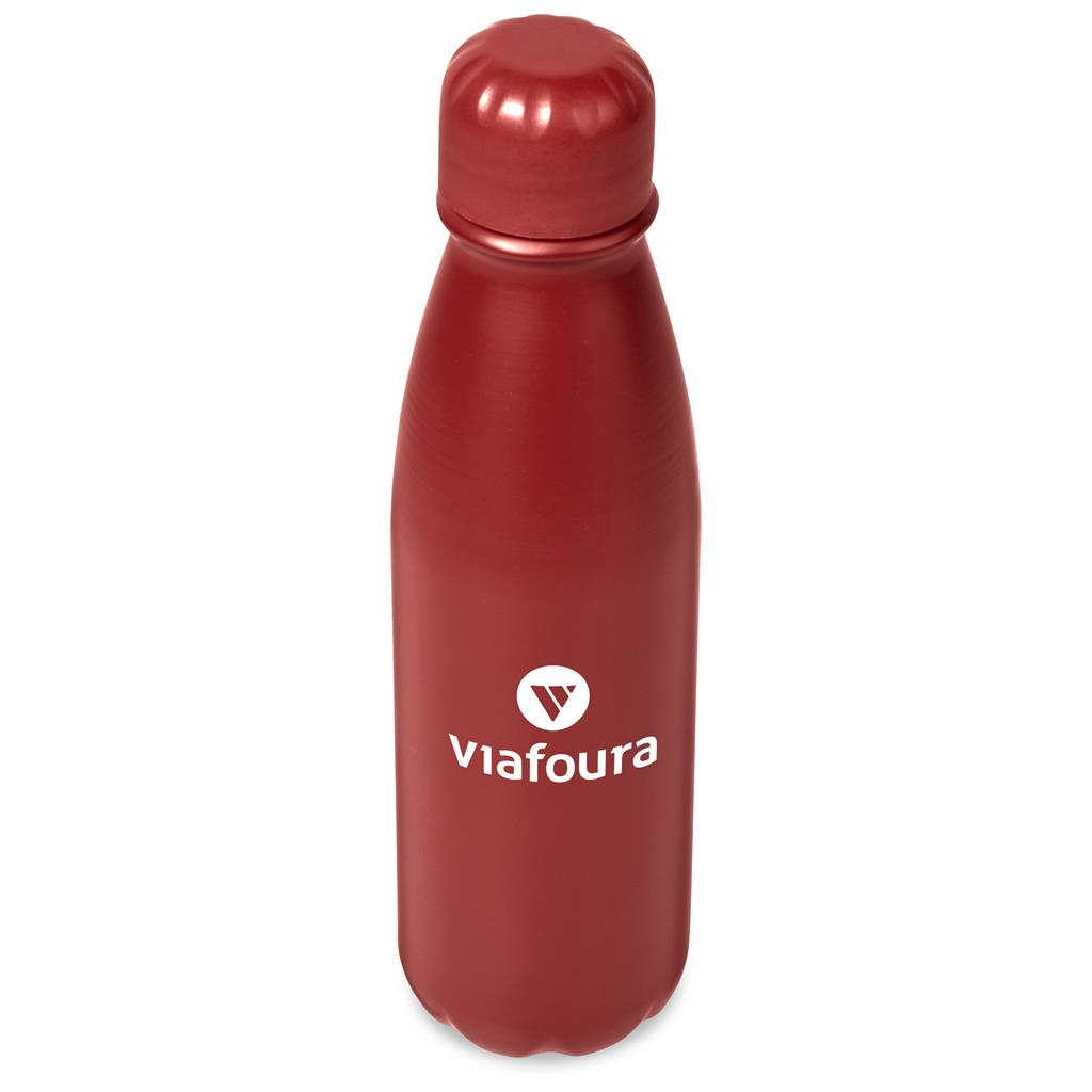 Altitude Nevaeh Aluminium Water Bottle - 600ml - Red