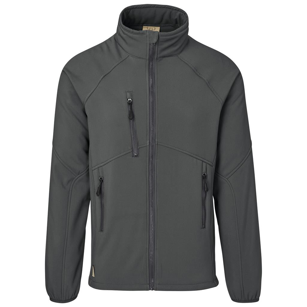 Mens Midlands Softshell Jacket - Charcoal