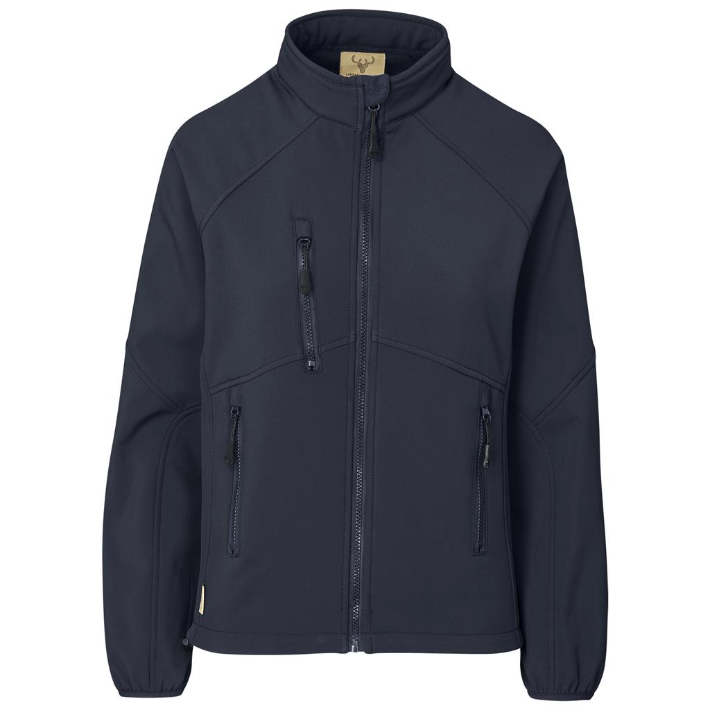 Ladies Midlands Softshell Jacket - Navy