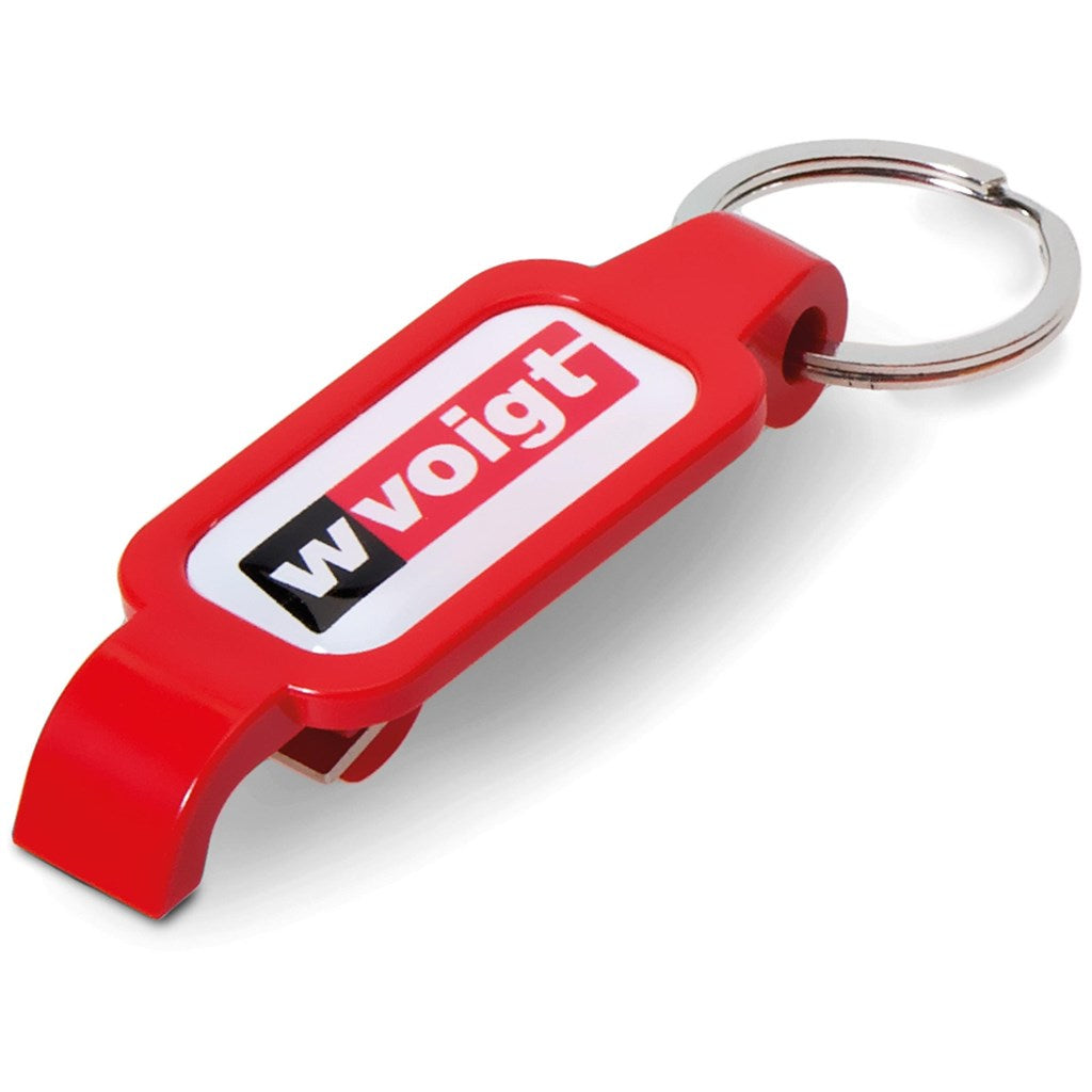 Altitude Moonshine Dome Bottle Opener Keyholder - Red