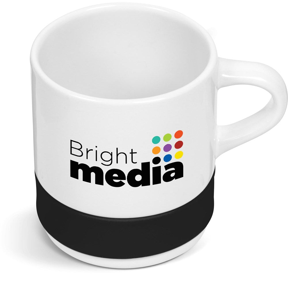 Kooshty Kaleido Sublimation Ceramic Mug - 320ML - Black