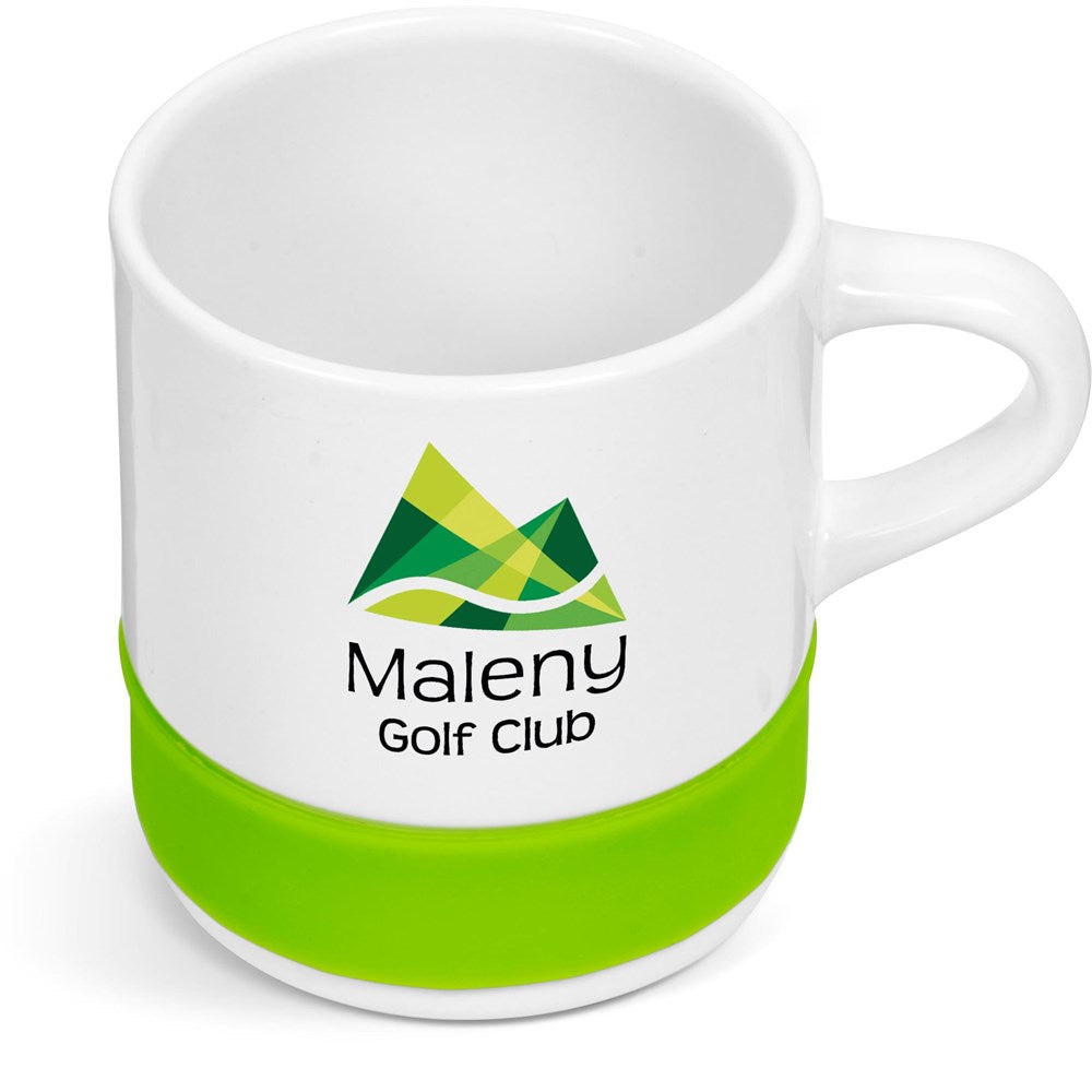 Kooshty Kaleido Sublimation Ceramic Mug - 320ML - Lime