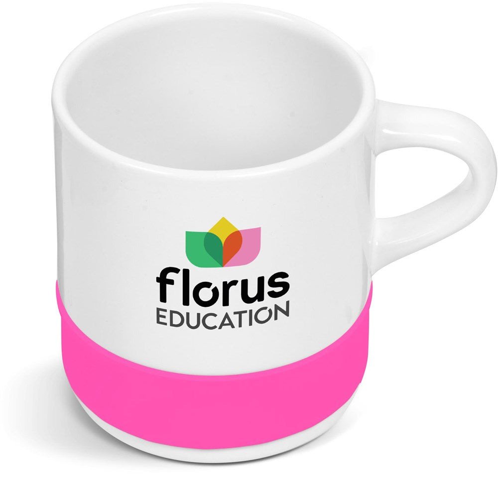 Kooshty Kaleido Sublimation Ceramic Mug - 320ML - Pink
