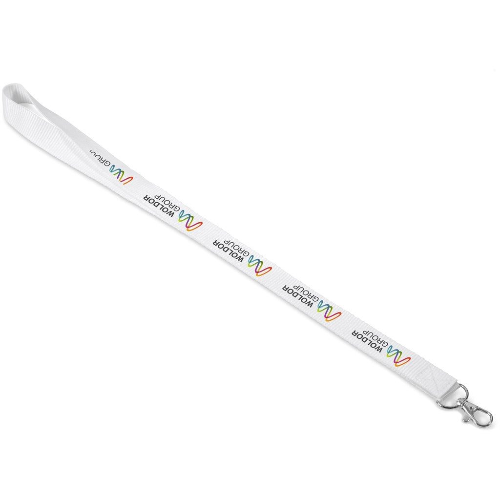 Altitude Basix Lanyard - Solid White