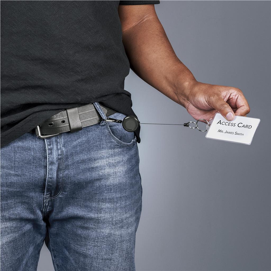 Altitude Swipe Retractable Badge Reel with Carabiner