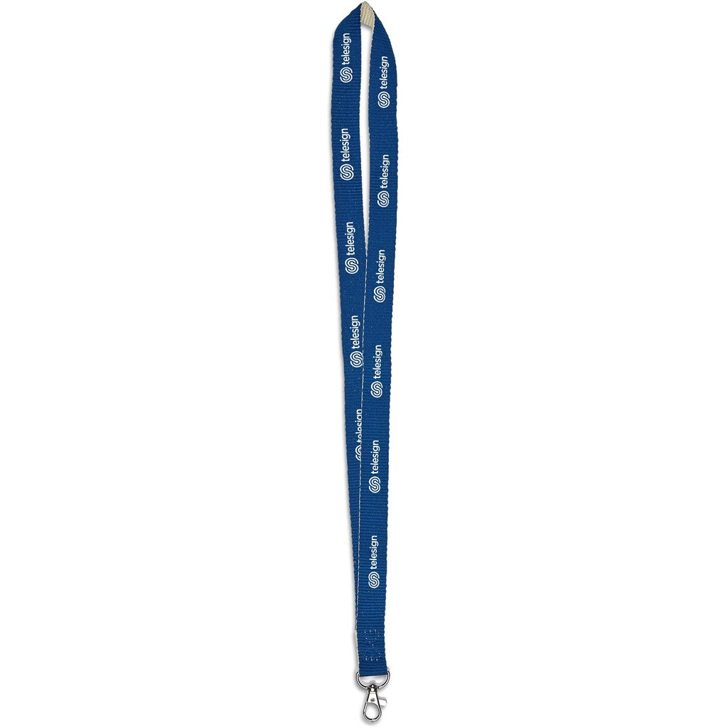 Altitude Taiga Recycled PET Lanyard - Navy