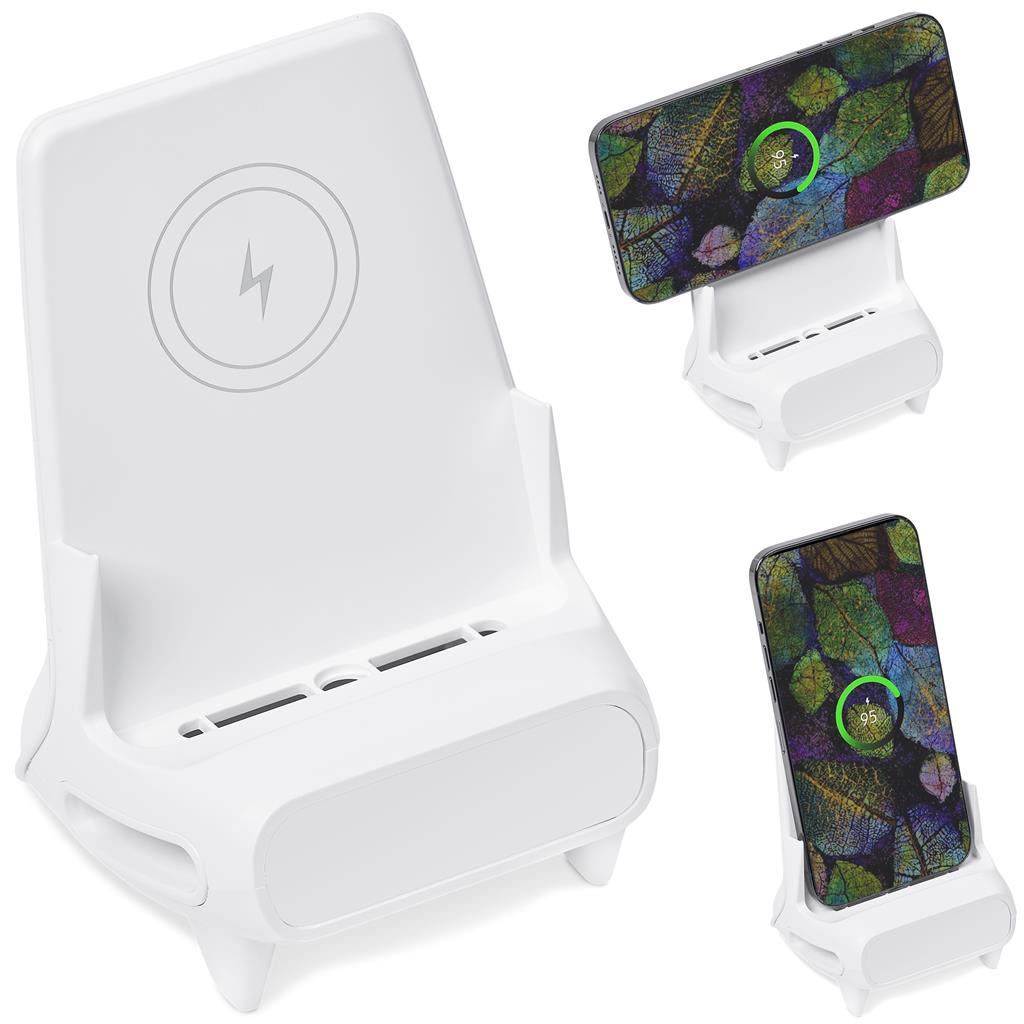 Altitude Wingback Wireless Charging Phone Stand