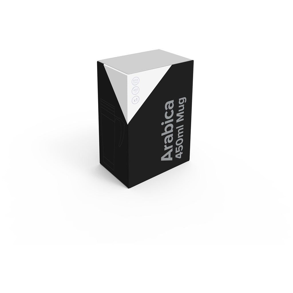 Altitude Arabica Stainless Steel & Plastic Double-Wall Mug - 450ml